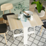 Masa de pranz moderna, masa de bucatarie, sufragerie, mobilier bucatarie 103x76x73.5cm
