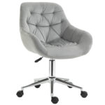 Vinsetto scaun ergonomic de birou, 59x58x80-90 cm, gri