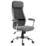 Vinsetto scaun ergonomic, inaltime reglabila, 65x60x119-129cm