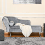 sezlong de interior, perna inclusa, 160x56x75 cm