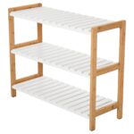 suport pentru pantofi, cu 3 rafturi, 70x26x57,5 cm