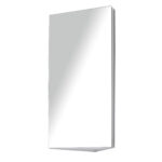Dulapior Unghiular de Baie din Otel cu Oglinda 60 x 30x 18.4cm