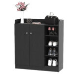 dulap pentru pantofi, 83x30x90cm, negru