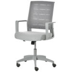 Vinsetto scaun de birou ergonomic, 59x61x95.5-105cm, gri