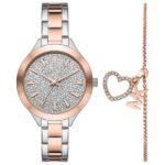 CEASURI F & B CEASURI FEMEI Michael Kors ceas MK1045 femei, culoarea argintiu