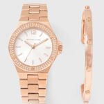 CEASURI F & B CEASURI FEMEI Michael Kors ceas si bratara culoarea auriu