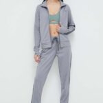 Under Armour trening femei, culoarea gri