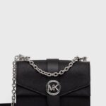 MICHAEL Michael Kors poseta de piele culoarea negru