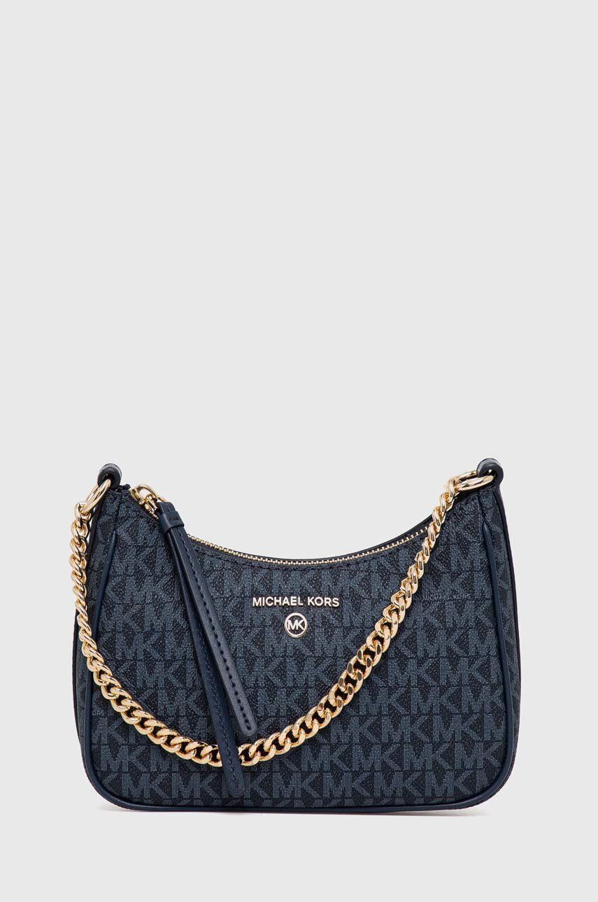 SS22-TOD2MD-59X_F1 MICHAEL Michael Kors poseta culoarea albastru marin - imagine 1