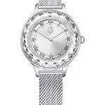 CEASURI F & B CEASURI FEMEI Swarovski ceas OCTEA NOVA femei, culoarea argintiu