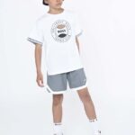BOSS compleu copii culoarea alb