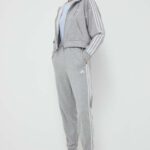 adidas trening femei, culoarea gri