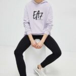 EA7 Emporio Armani compleu femei, culoarea violet
