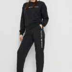 Emporio Armani Underwear trening femei, culoarea negru