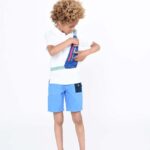 Marc Jacobs tricouri polo din bumbac pentru copii culoarea alb, cu imprimeu