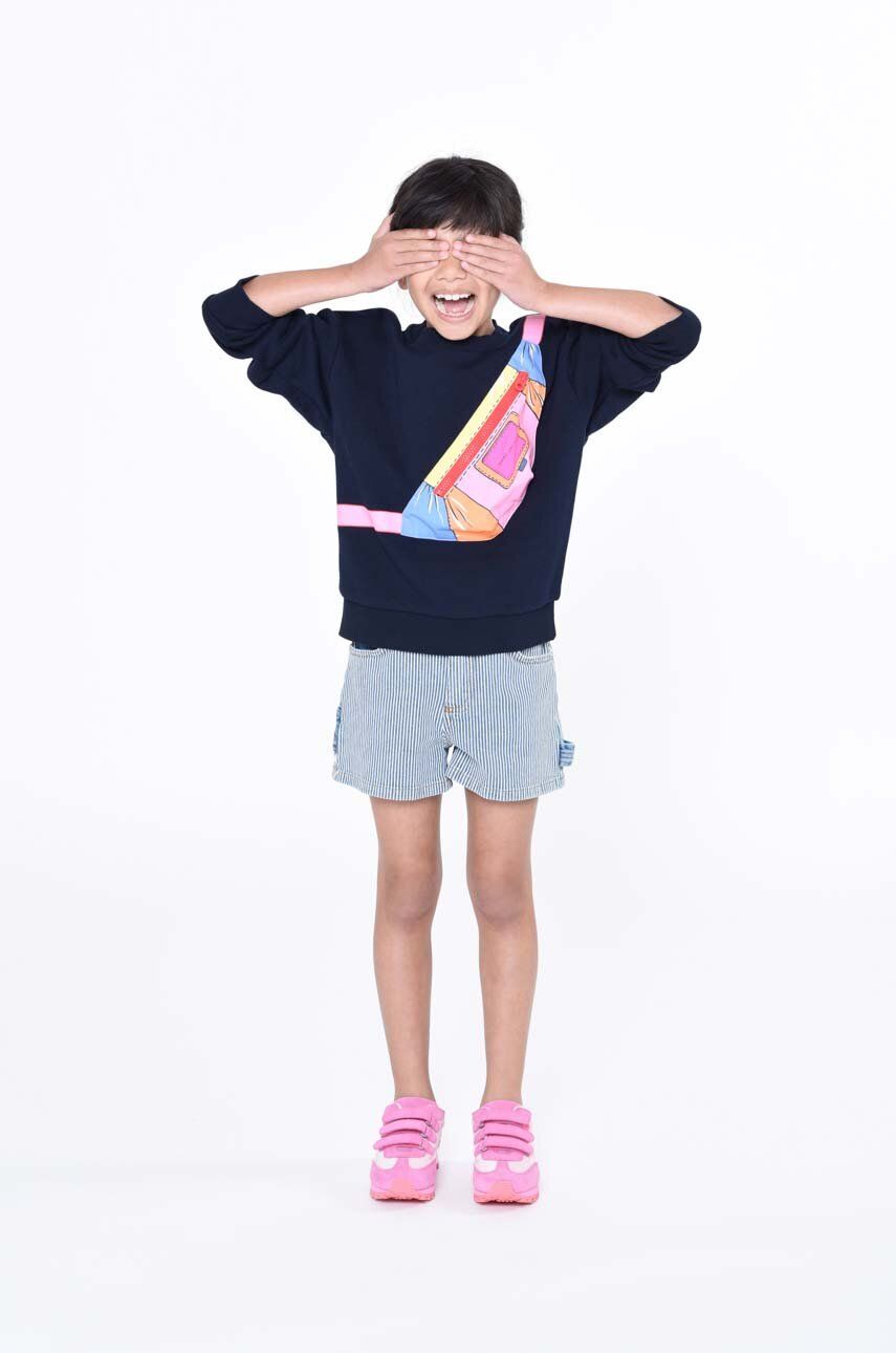 SS23-SZG07A-95X_F0 Marc Jacobs pantaloni scurti din denim pentru copii modelator - imagine 1