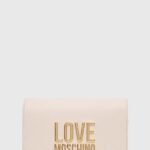 Love Moschino poseta culoarea bej