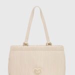 Love Moschino poseta culoarea bej