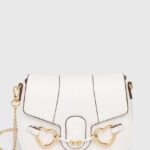 Love Moschino poseta culoarea alb