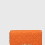 Love Moschino poseta culoarea portocaliu
