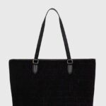 Love Moschino poseta culoarea negru