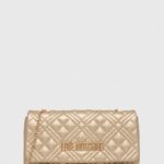 Love Moschino poseta culoarea auriu