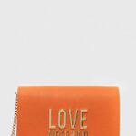 Love Moschino poseta culoarea portocaliu