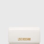 Love Moschino poseta culoarea alb