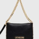 Love Moschino poseta culoarea negru