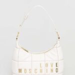 Love Moschino poseta culoarea alb