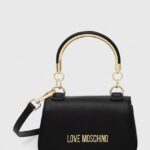 Love Moschino poseta culoarea negru