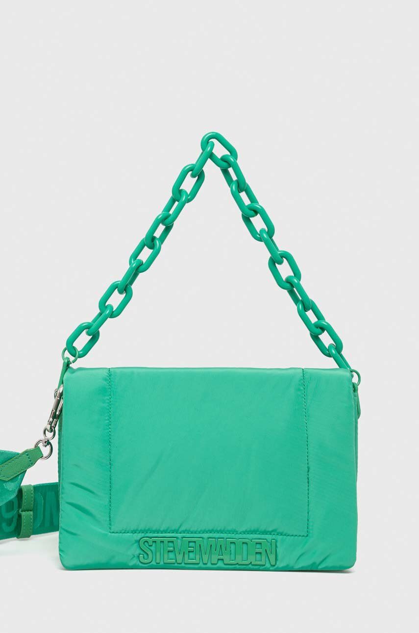 SS23-TOD1GO-76X_F1 Steve Madden poseta Bcloud culoarea verde, SM13001052 - imagine 1
