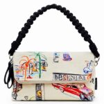 Desigual poseta culoarea alb