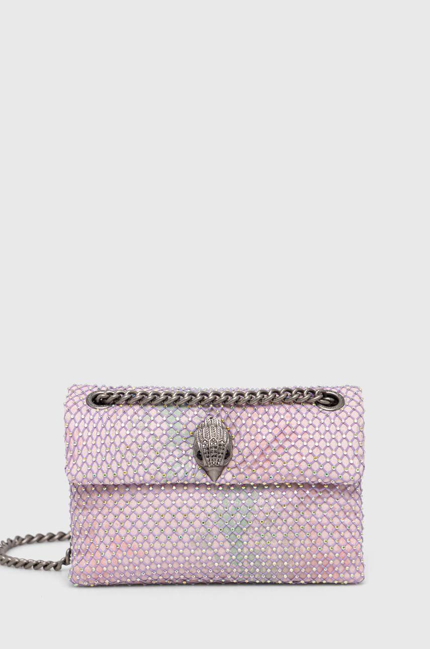 SS23-TOD1UL-30X_F1 Kurt Geiger London poseta culoarea roz - imagine 1