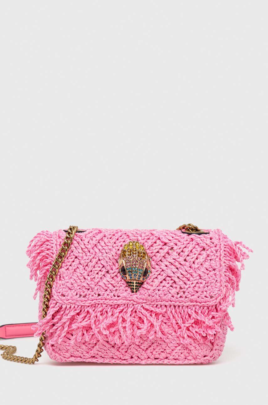 SS23-TOD1UP-30X_F1 Kurt Geiger London poseta culoarea roz - imagine 1