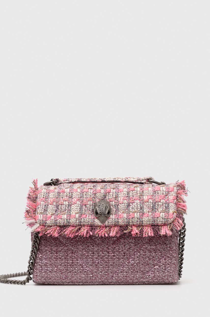 SS23-TOD1WJ-30X_F1 Kurt Geiger London poseta culoarea roz - imagine 1