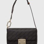 Furla poseta de piele culoarea maro