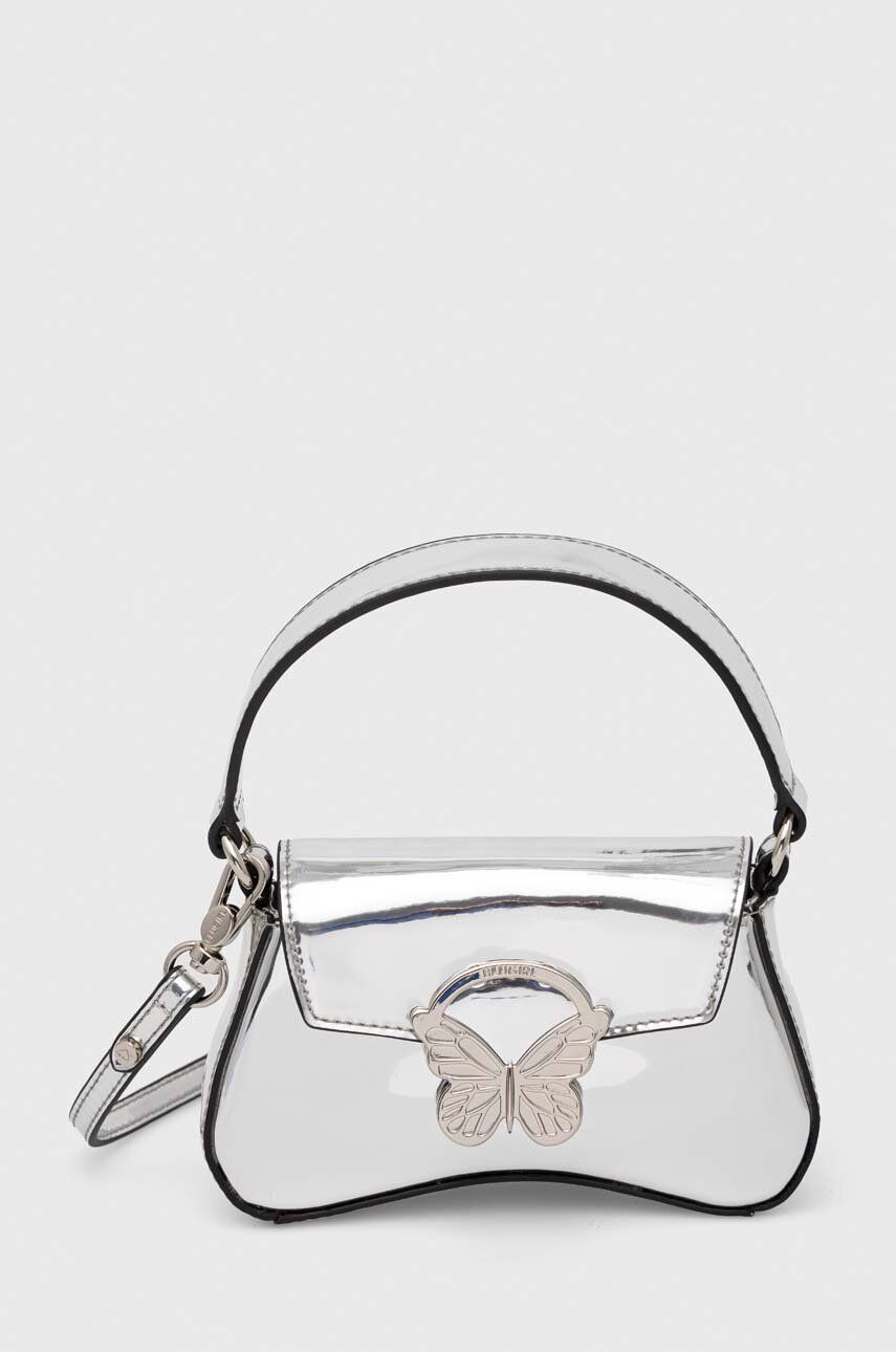 SS23-TOD25G-SLV_F1 Blugirl Blumarine poseta culoarea argintiu - imagine 1