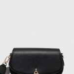 MICHAEL Michael Kors poseta de piele culoarea negru