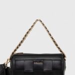 MICHAEL Michael Kors poseta de piele culoarea negru