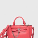 MICHAEL Michael Kors poseta de piele culoarea roz