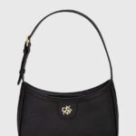 Dkny poseta de piele culoarea negru