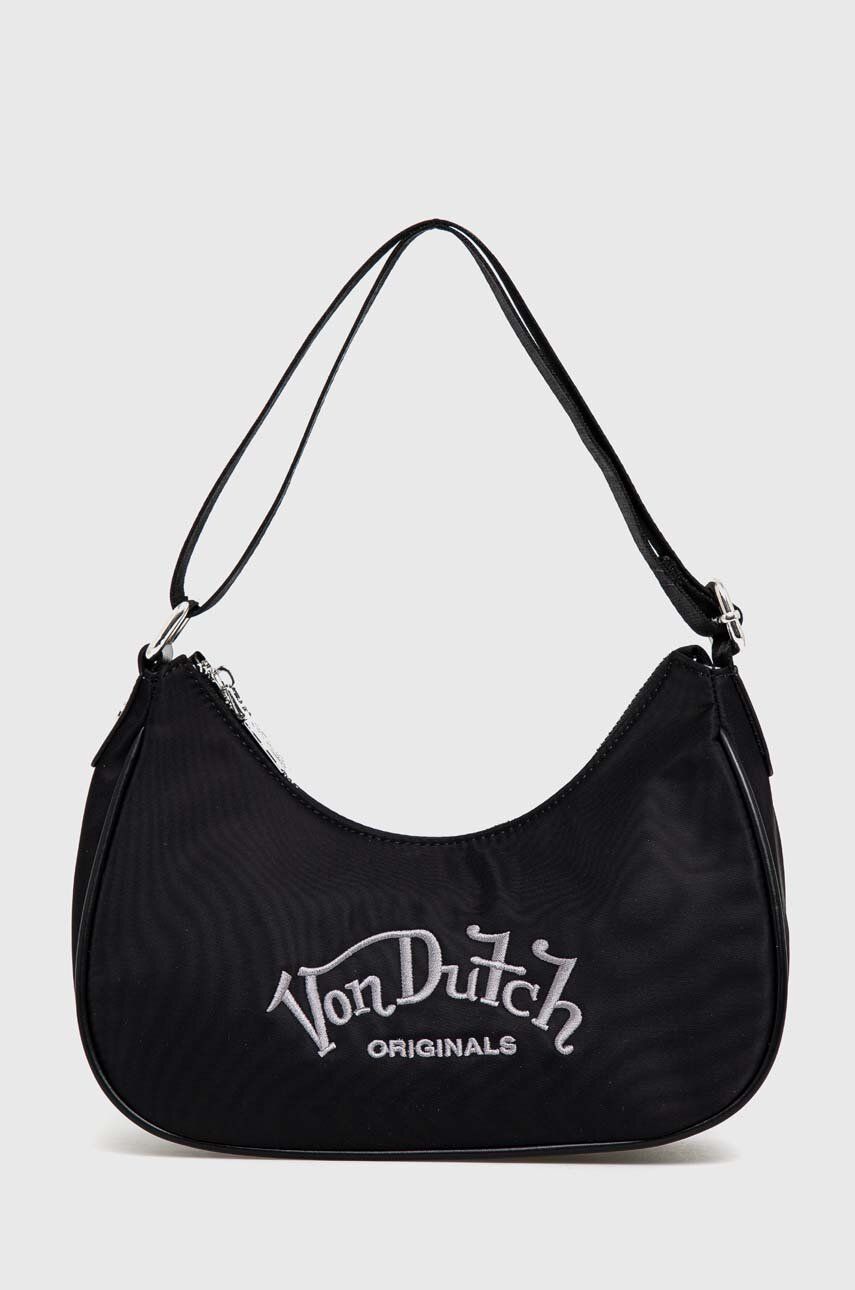 SS23-TOD2KR-99X_F1 Von Dutch poseta culoarea negru - imagine 1