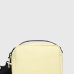 Rains borseta 13050 Box Bag culoarea galben