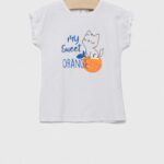 Birba&Trybeyond tricou copii culoarea alb