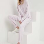 Answear Lab trening femei, culoarea violet
