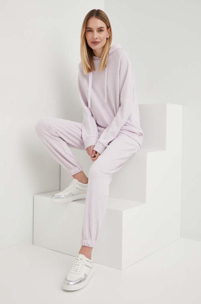 WW23-DKD01N-04X_F1 Answear Lab trening femei, culoarea violet - imagine 1