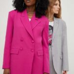Answear Lab compleu - jacheta si pantaloni x colecaia limitata SISTERHOOD