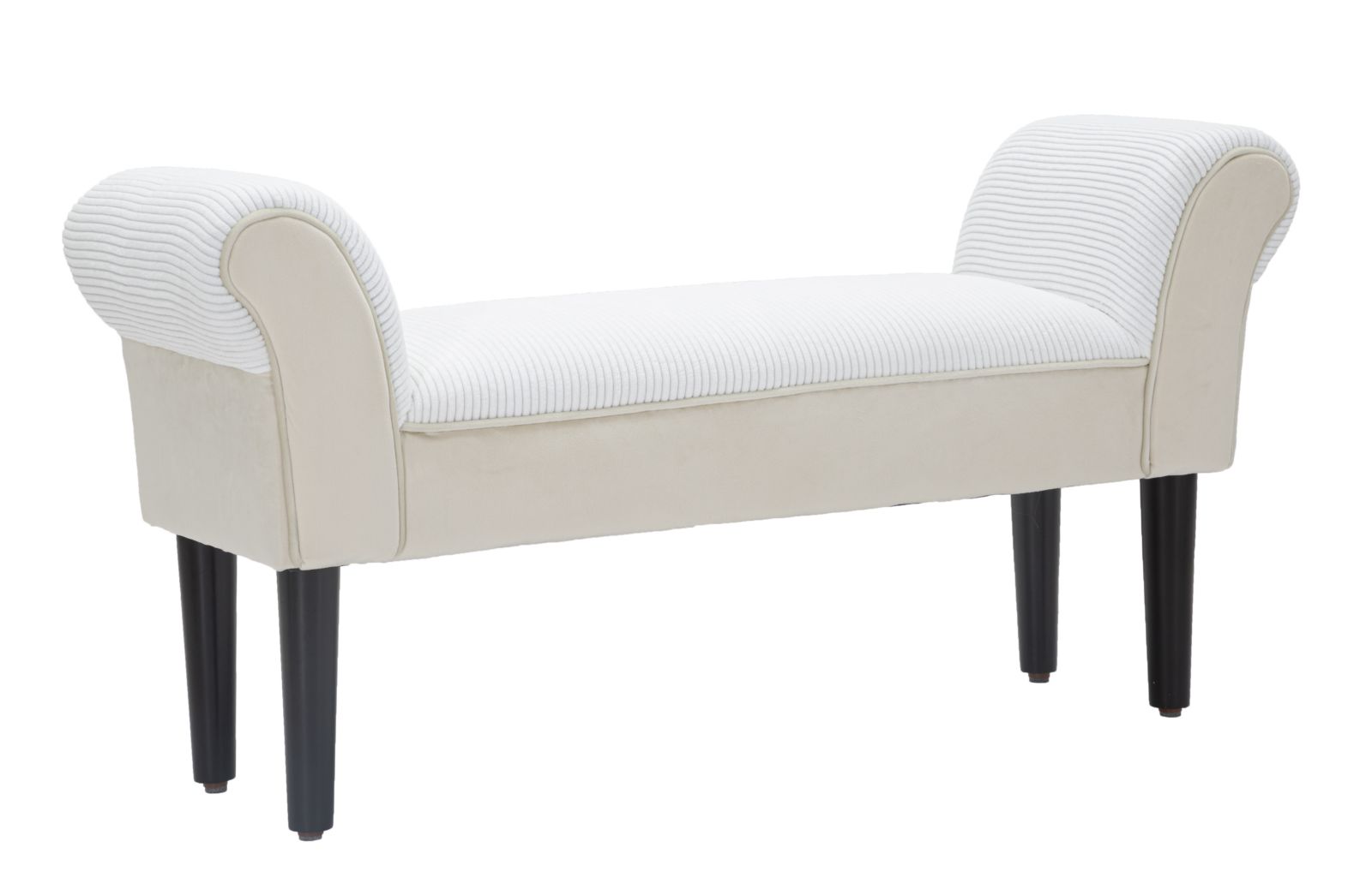 APD697189209dd6e2 Mauro Ferretti BANCA VELVET CREM CM 102X31X51 - imagine 1