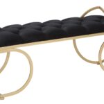 Mauro Ferretti Banca GLAM LUXY neagra CM 103X43X47